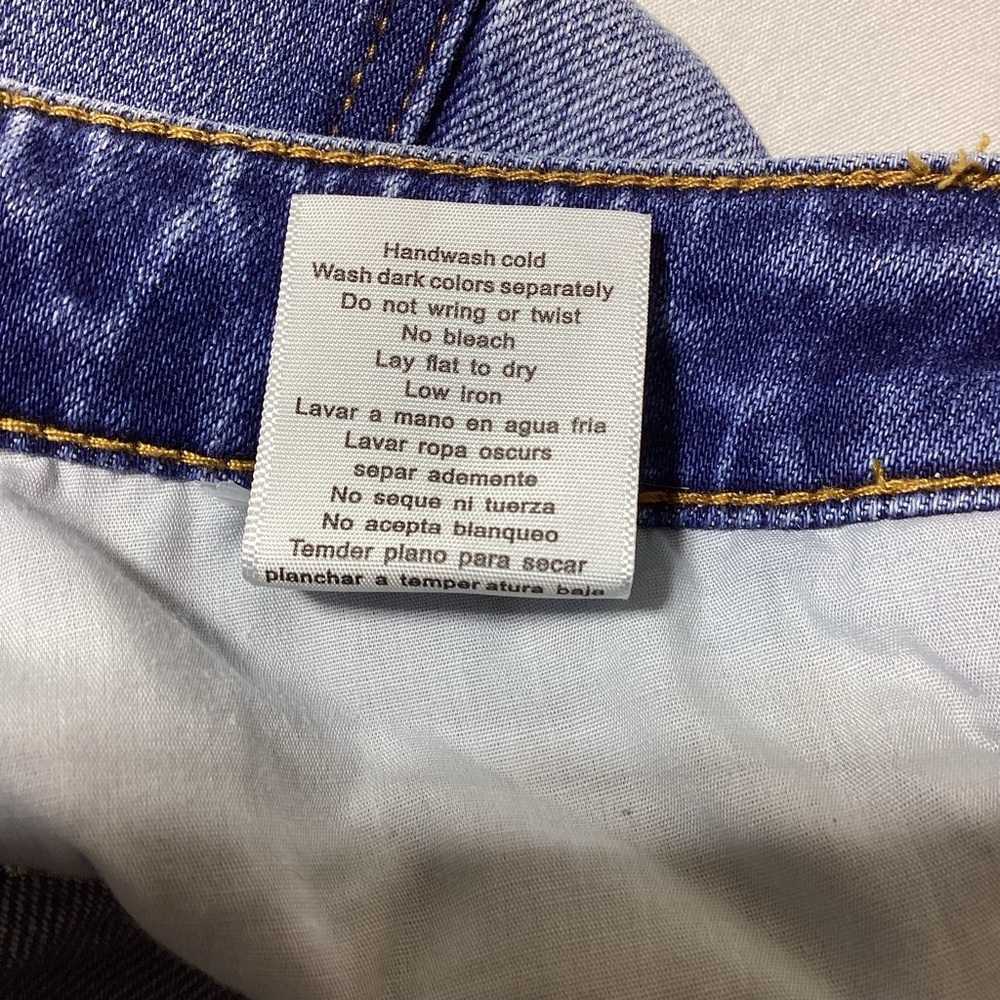 Judy Blue Classic Blue Raw Hem Boyfriend Jeans - Picture 5 of 10